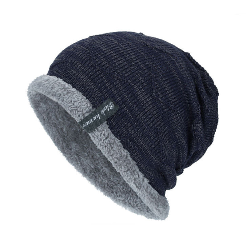 Men's Fleece Warm Knitted Hat
