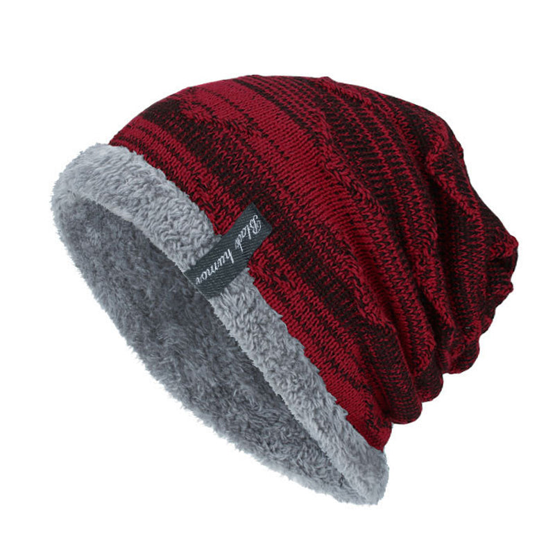 Men's Fleece Warm Knitted Hat