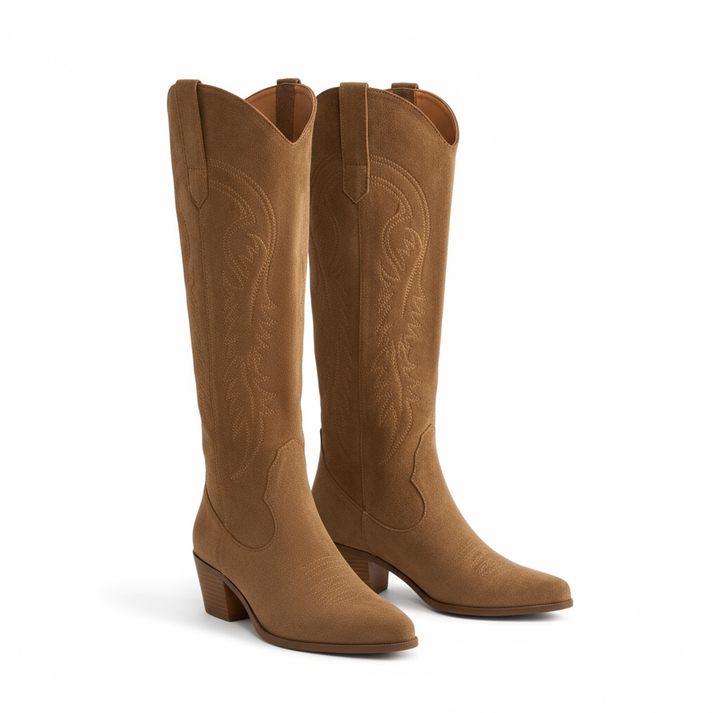 Knee High Cowgirl Boots for Women