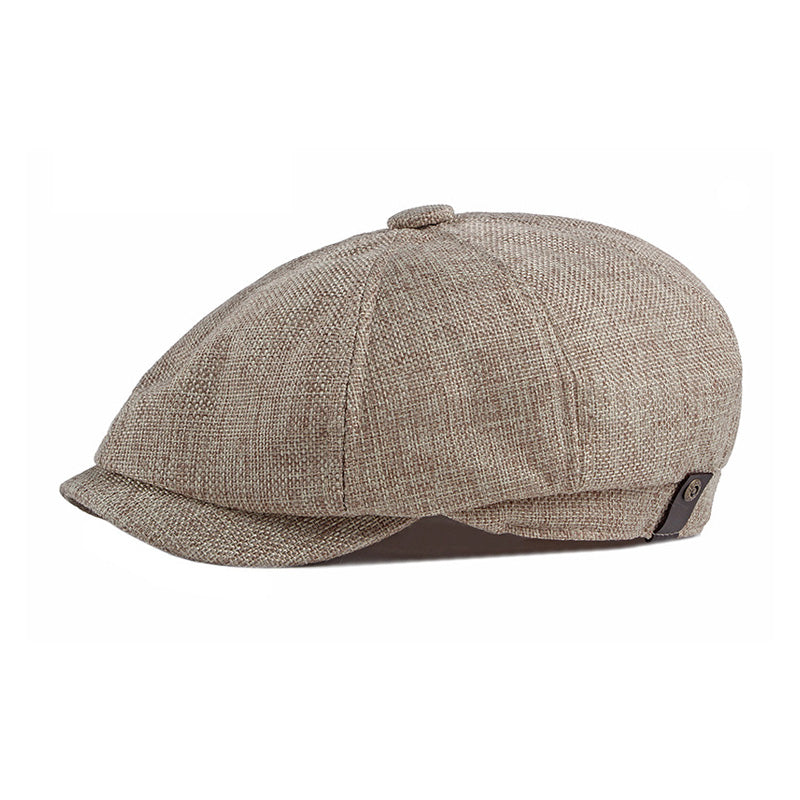 Men's Thin Breathable Retro Casual Beret