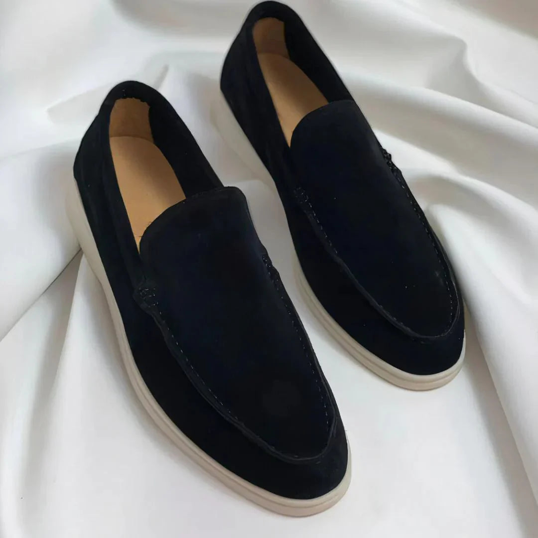 Elegant suede loafers
