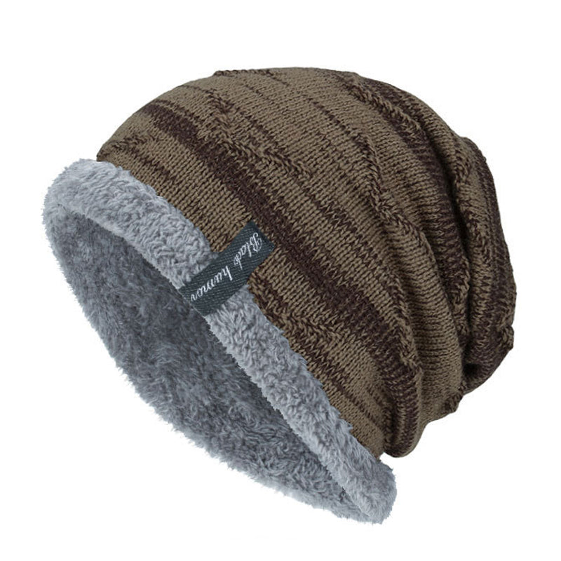Men's Fleece Warm Knitted Hat