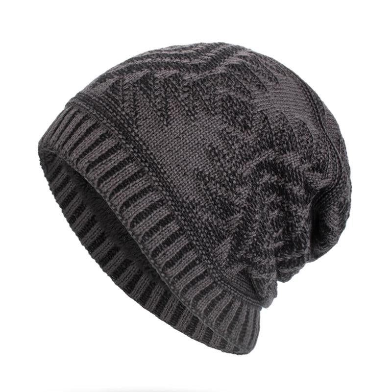 Men's Fleece Warm Knitted Hat