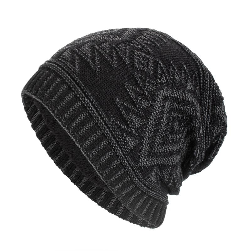 Men's Fleece Warm Knitted Hat
