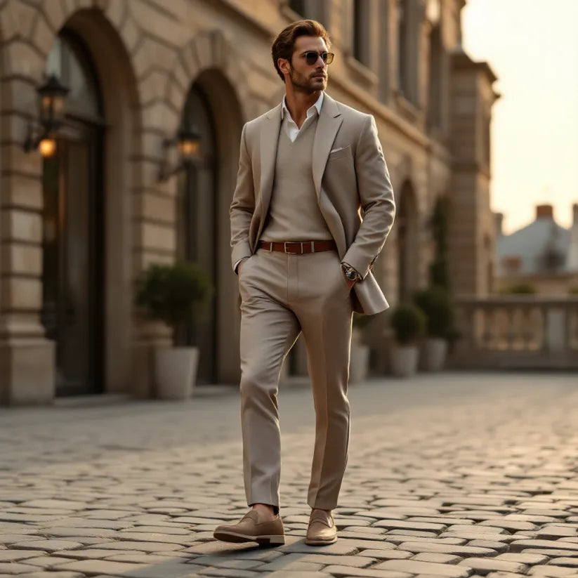 Firenze Chic Suede Loafers