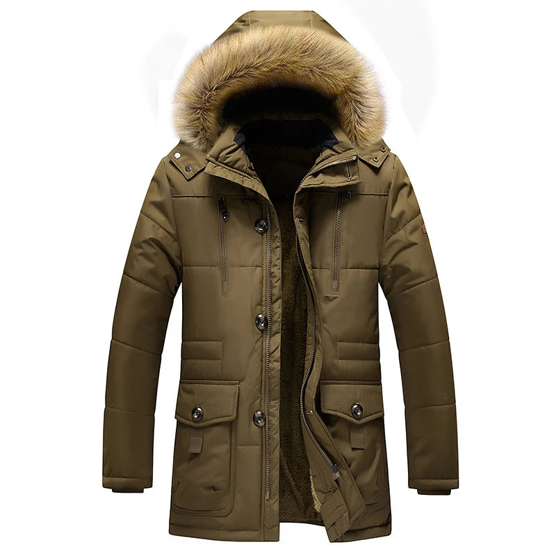 Elegant parka jacket