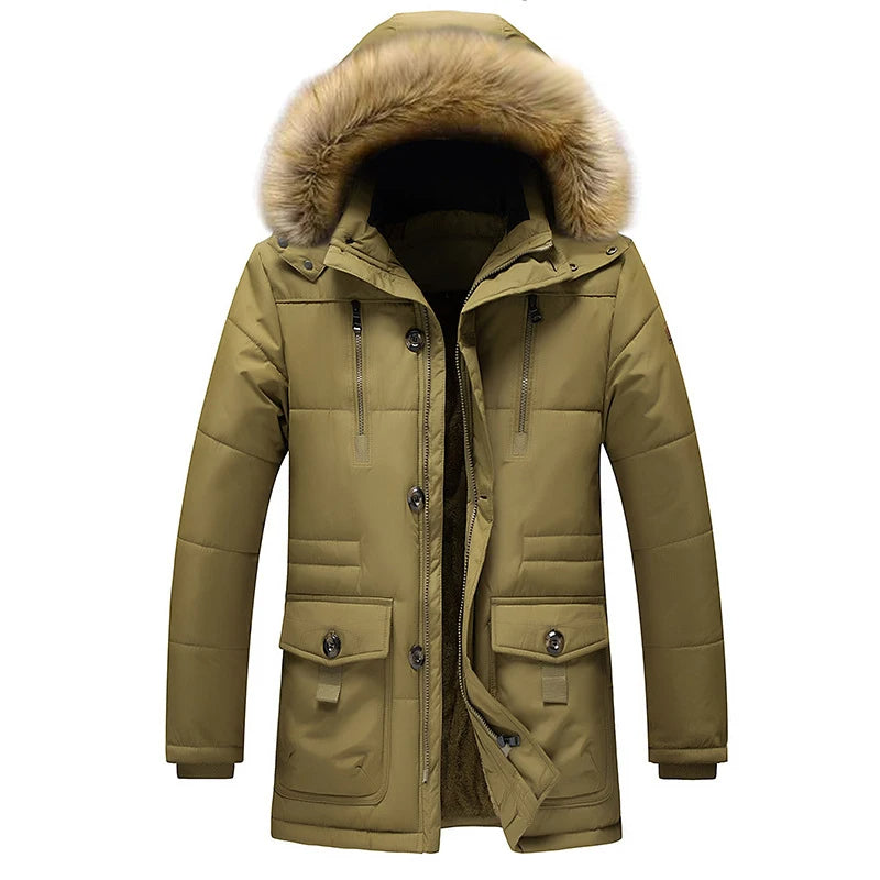 Elegant parka jacket